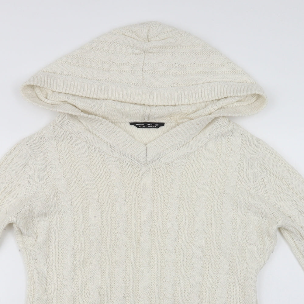 Womens UK Size 16 Select Ivory Pullover Jumper