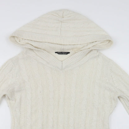 Womens UK Size 16 Select Ivory Pullover Jumper