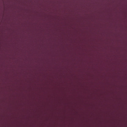 Womens UK Size 12 Tigi Purple Basic Blouse
