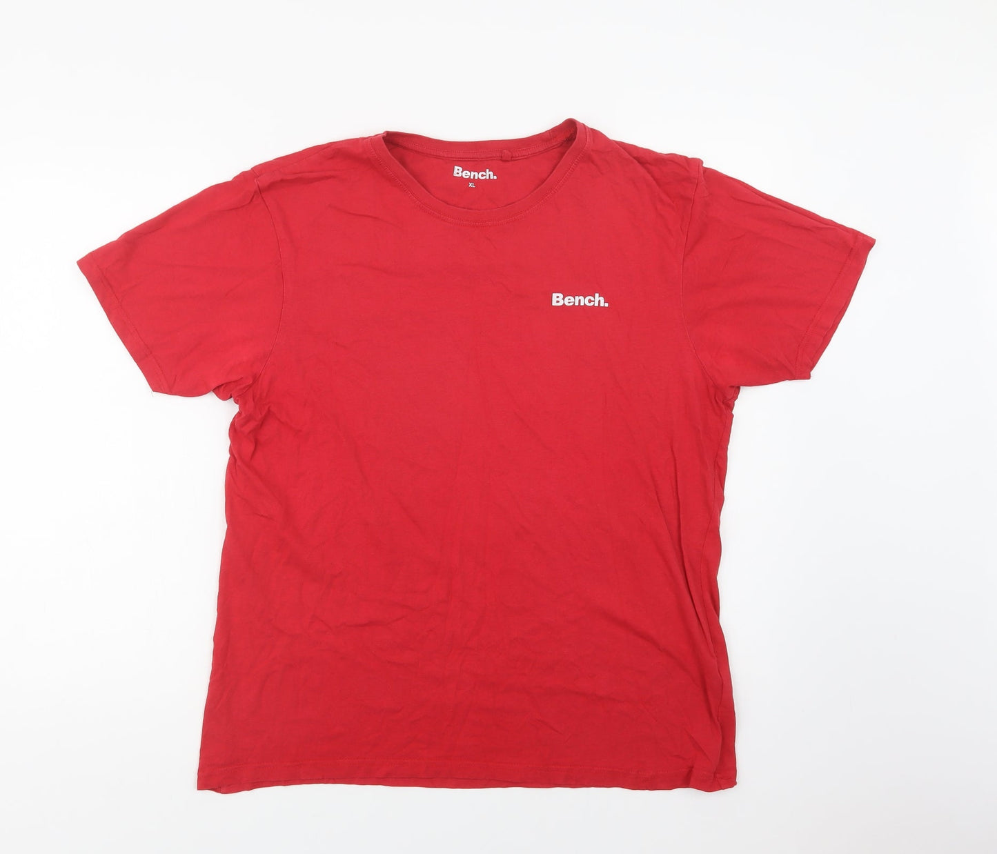 Mens UK Size XL Bench Red  T-Shirt