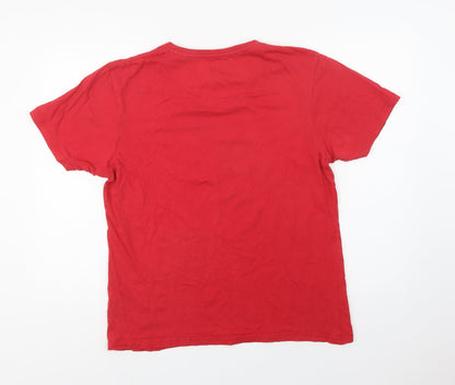Mens UK Size XL Bench Red  T-Shirt