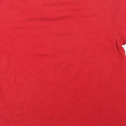 Mens UK Size XL Bench Red  T-Shirt