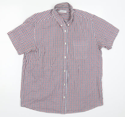 Mens UK Size L Cedar Wood State Multicoloured  Button-Up Long Sleeve Casual Shir
