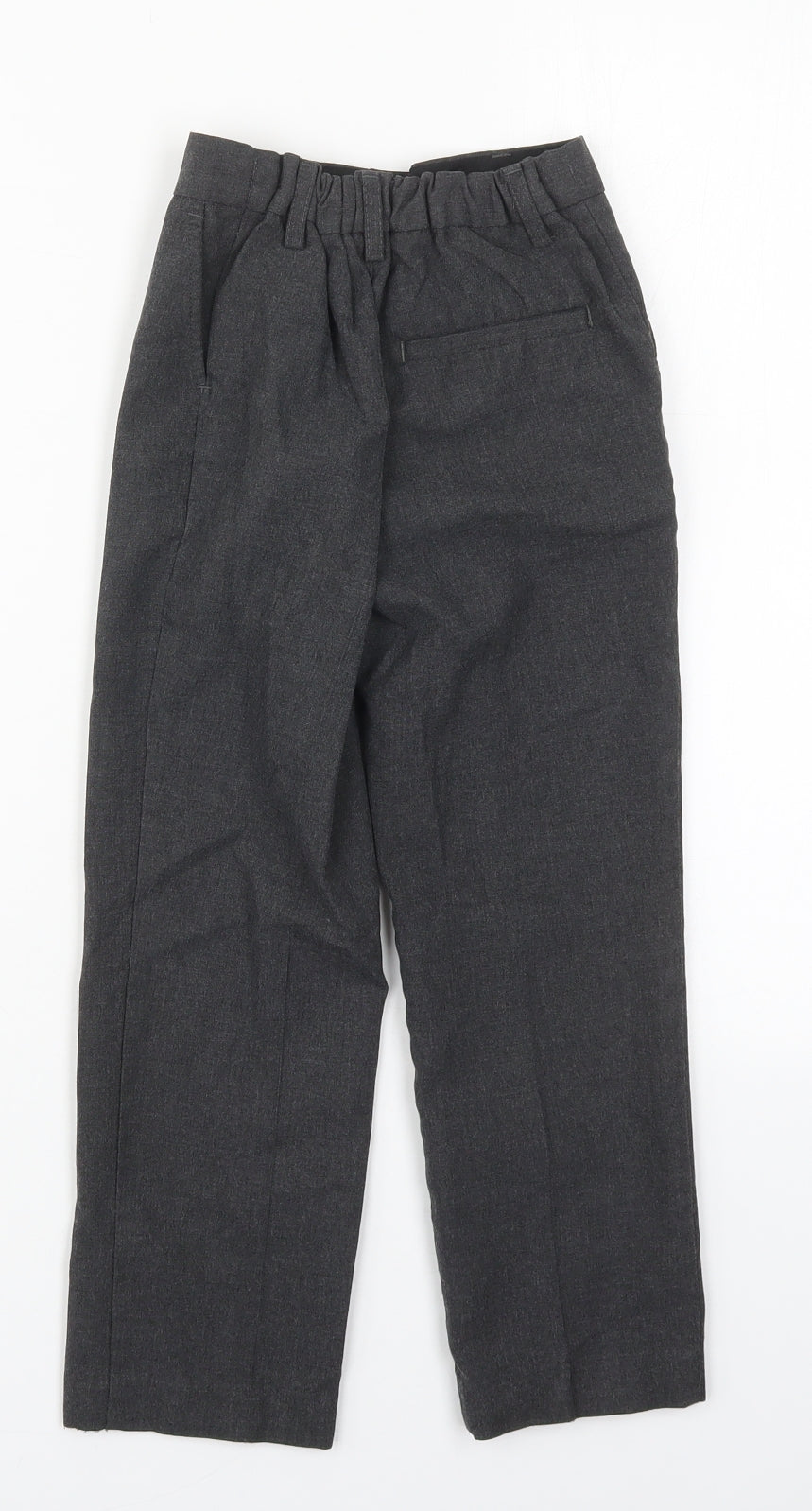 Marks and Spencer Boys Grey  Polyester Dress Pants Trousers Size 5-6 Years  Regular