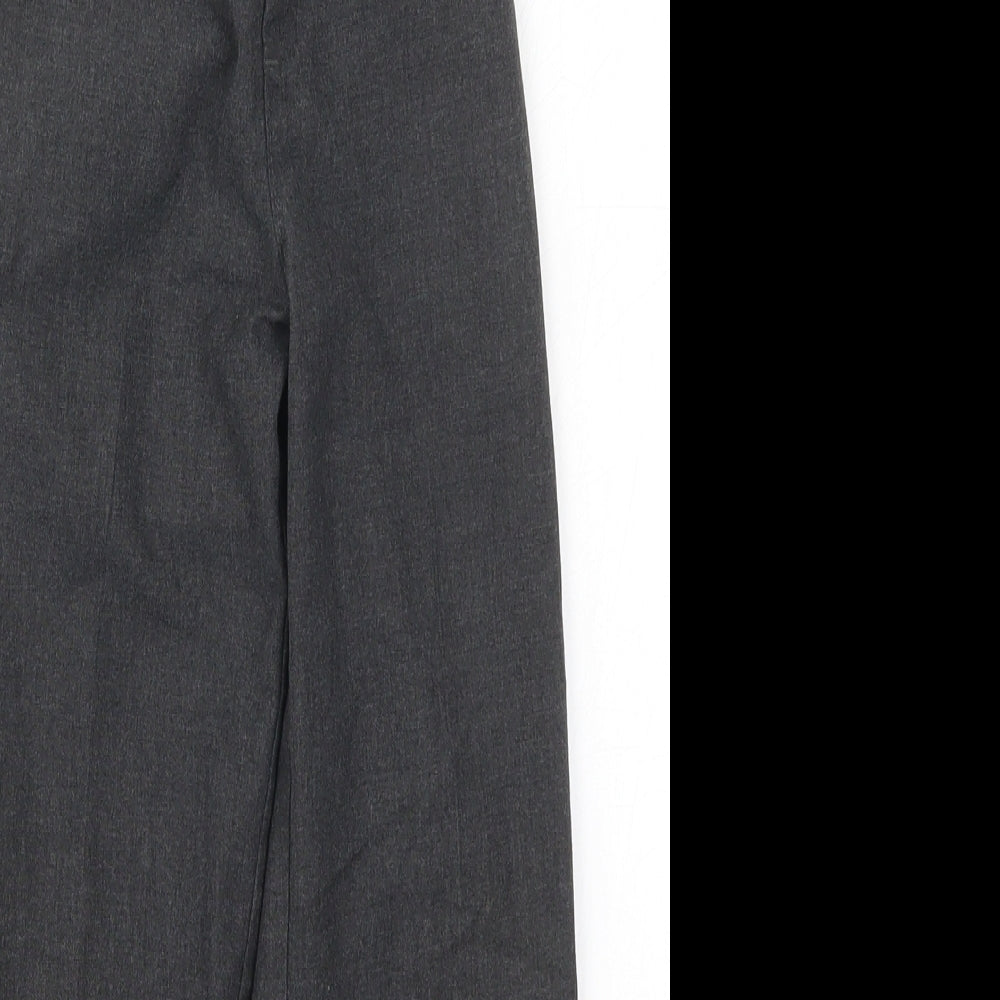 Marks and Spencer Boys Grey  Polyester Dress Pants Trousers Size 5-6 Years  Regular