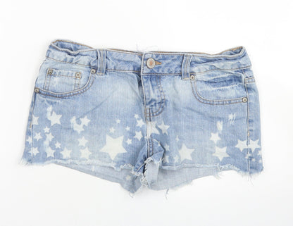 Generation  Girls Blue  Cotton Hot Pants Shorts Size 14 Years  Regular