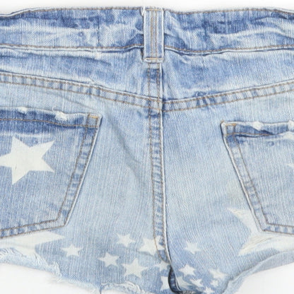 Generation  Girls Blue  Cotton Hot Pants Shorts Size 14 Years  Regular