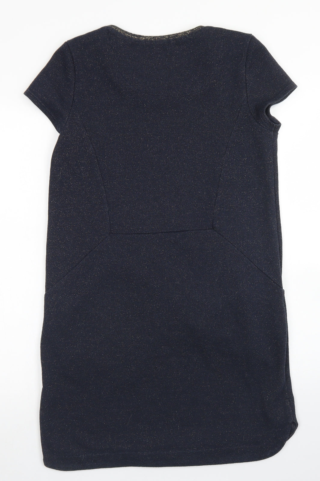 NEXT Womens Blue  Cotton A-Line  Size 10  Round Neck