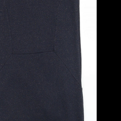 NEXT Womens Blue  Cotton A-Line  Size 10  Round Neck