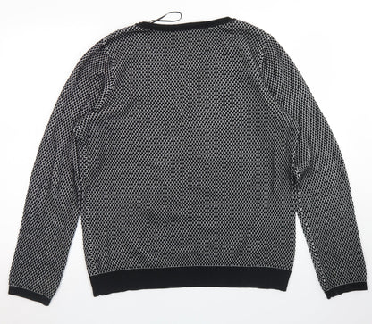 Womens UK Size XL EDC Black Pullover Jumper