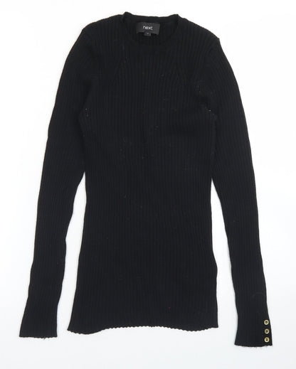 Womens UK Size 10 NEXT Black Pullover Jumper