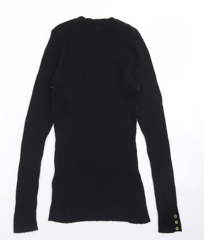 Womens UK Size 10 NEXT Black Pullover Jumper