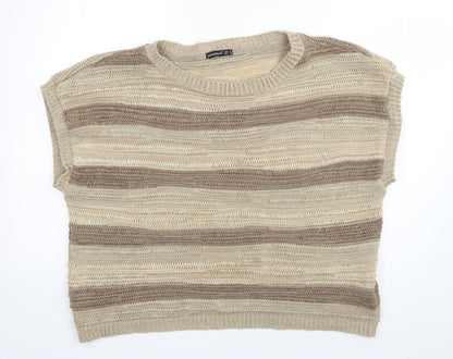 Womens UK Size 14 Atmosphere Brown Pullover Jumper