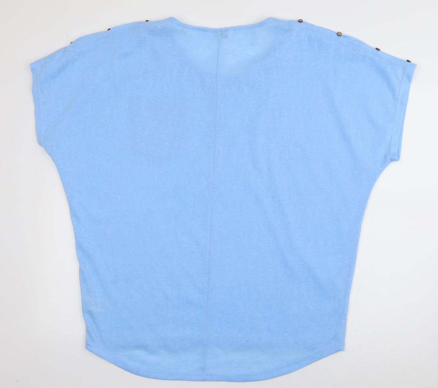 Womens UK Size M PEP & CO Blue Basic T-Shirt