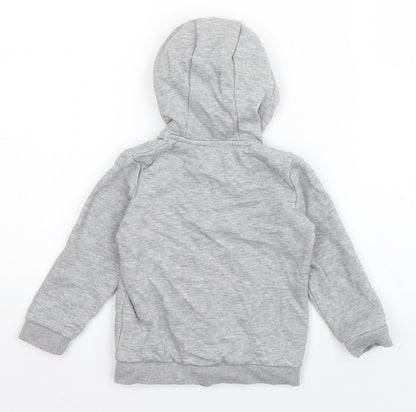 F&F Boys Grey   Jacket  Size 12-18 Months   Zip - Toucan