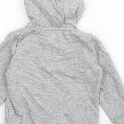 F&F Boys Grey   Jacket  Size 12-18 Months   Zip - Toucan