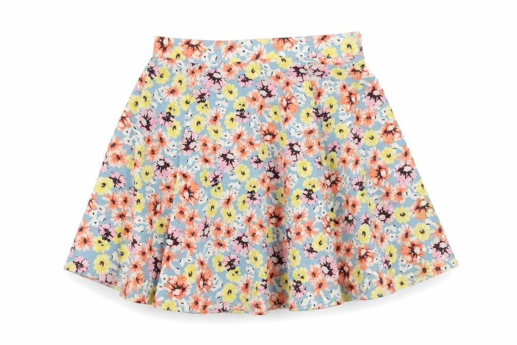 Womens UK Size 8 New Look Flare Jersey Skirt
