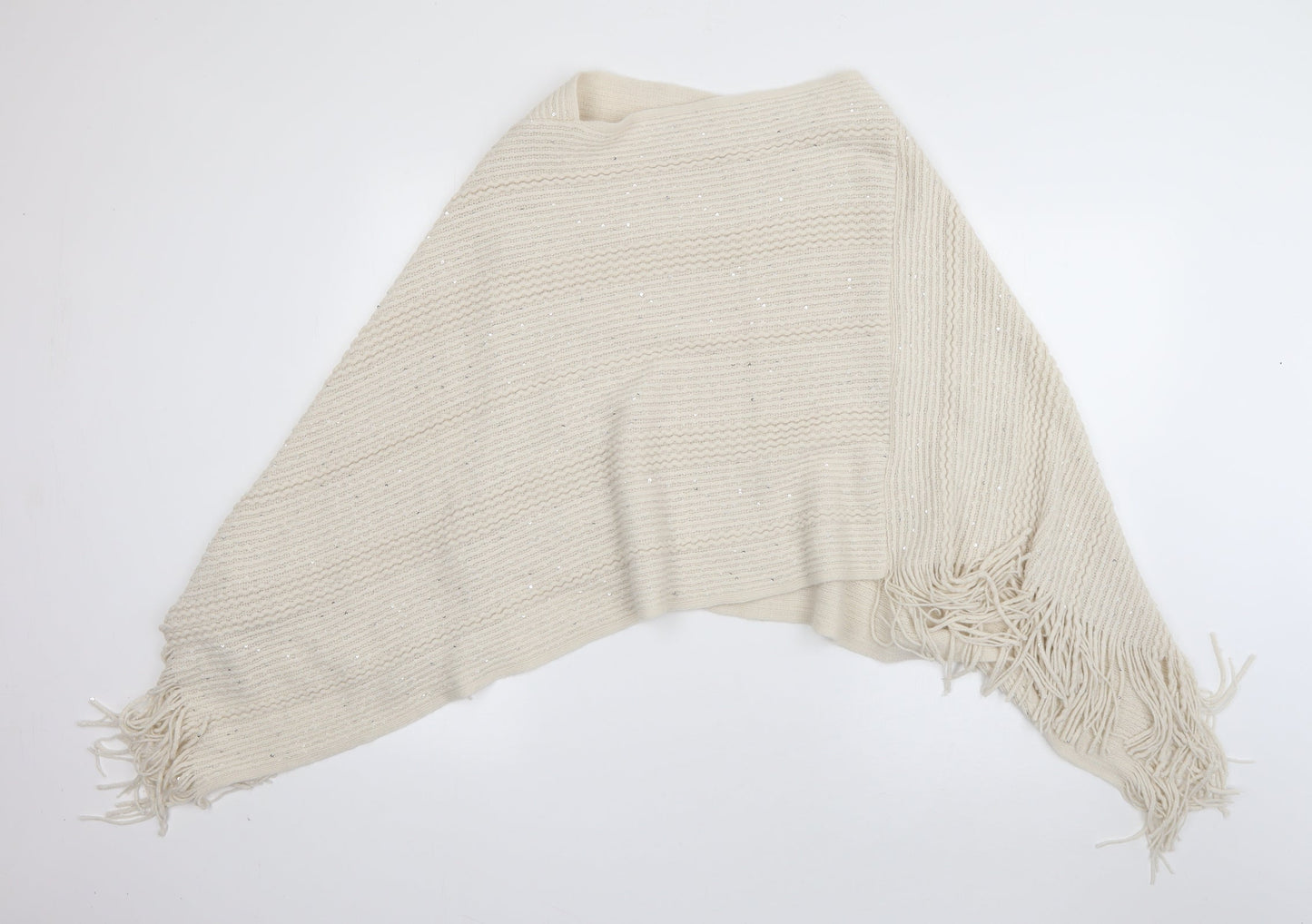 Womens UK Size One Size Matalan Ivory Pullover Jumper