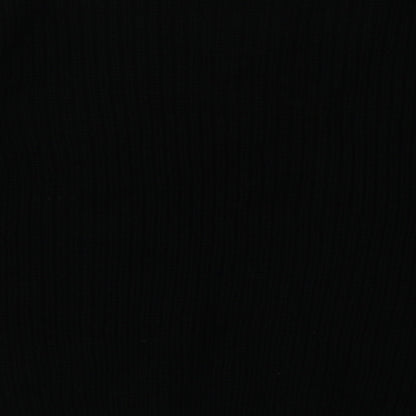 Boohoo Womens Black  Acrylic Pullover Sweatshirt Size 14  Pullover