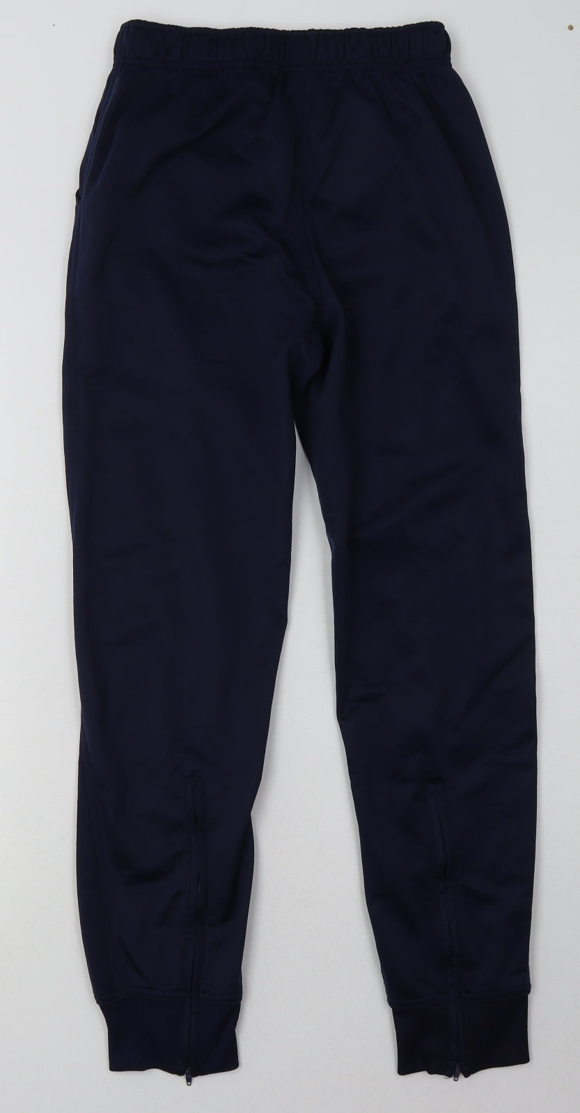 Givova Mens Blue  Polyester Jogger Trousers Size XS L28 in Regular