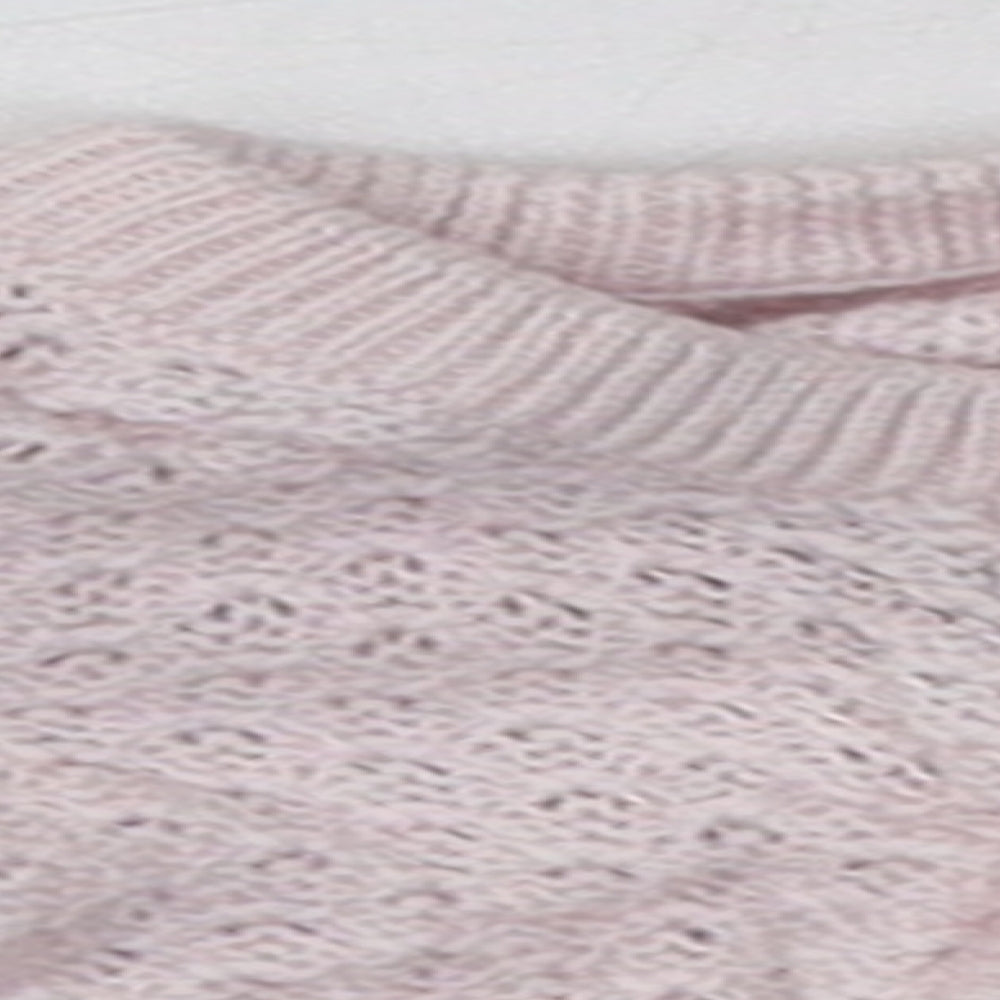 George Girls Pink  Cotton Cardigan Jumper Size 0-3 Months  Button
