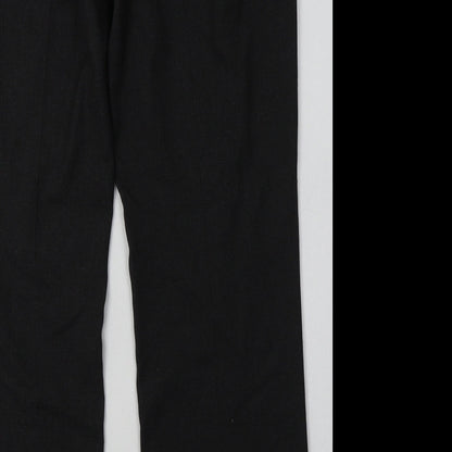 Simon Jersey Womens Grey  Polyester Trousers  Size 16 L32 in Regular Button