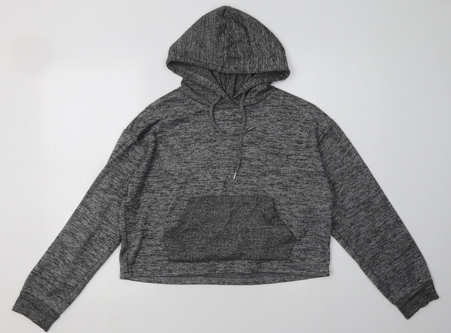 Primark Womens Grey  Polyester Pullover Hoodie Size M  Pullover