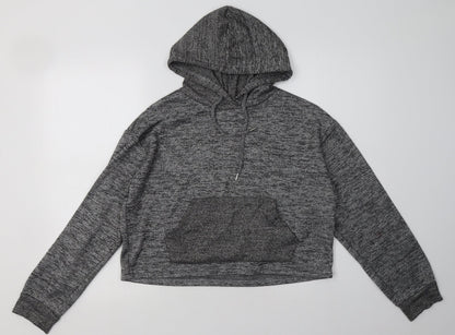 Primark Womens Grey  Polyester Pullover Hoodie Size M  Pullover