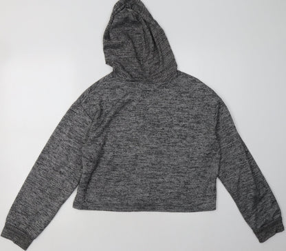 Primark Womens Grey  Polyester Pullover Hoodie Size M  Pullover