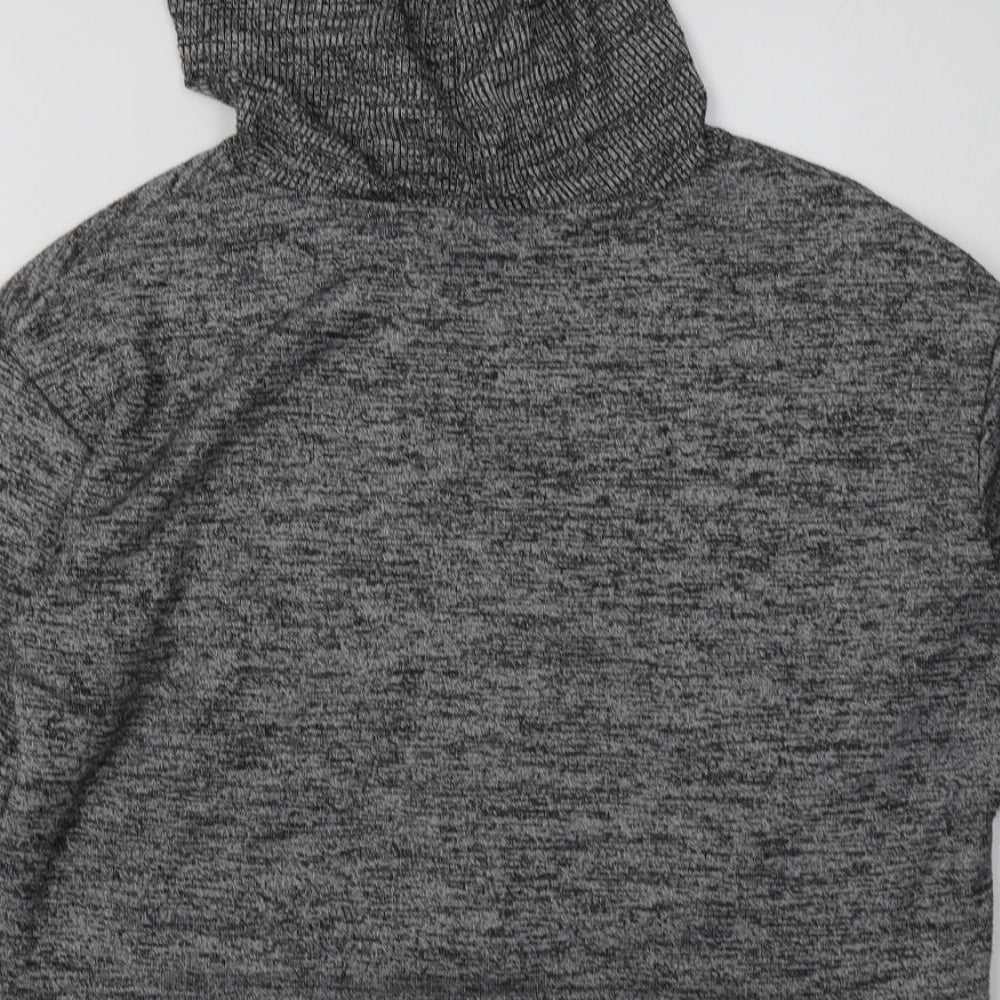 Primark Womens Grey  Polyester Pullover Hoodie Size M  Pullover