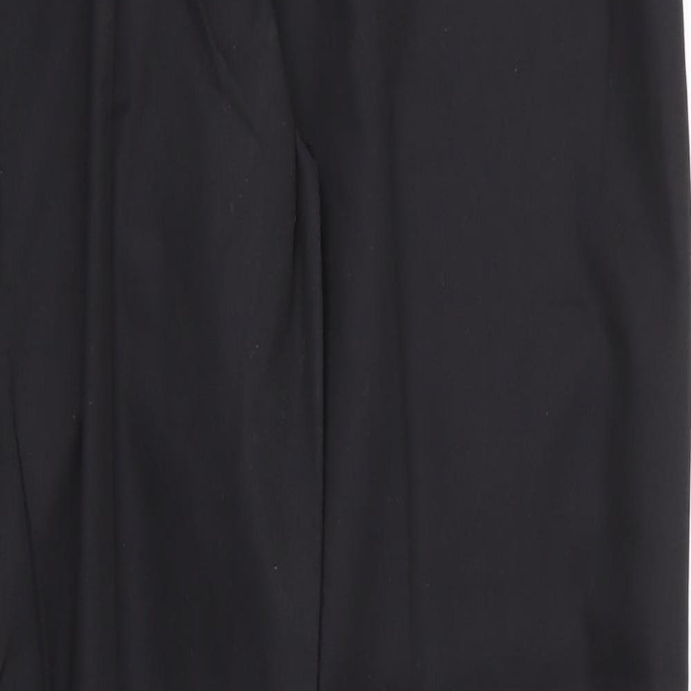 Womens UK Size 16 Alexandra Regular Fit  Black Trousers