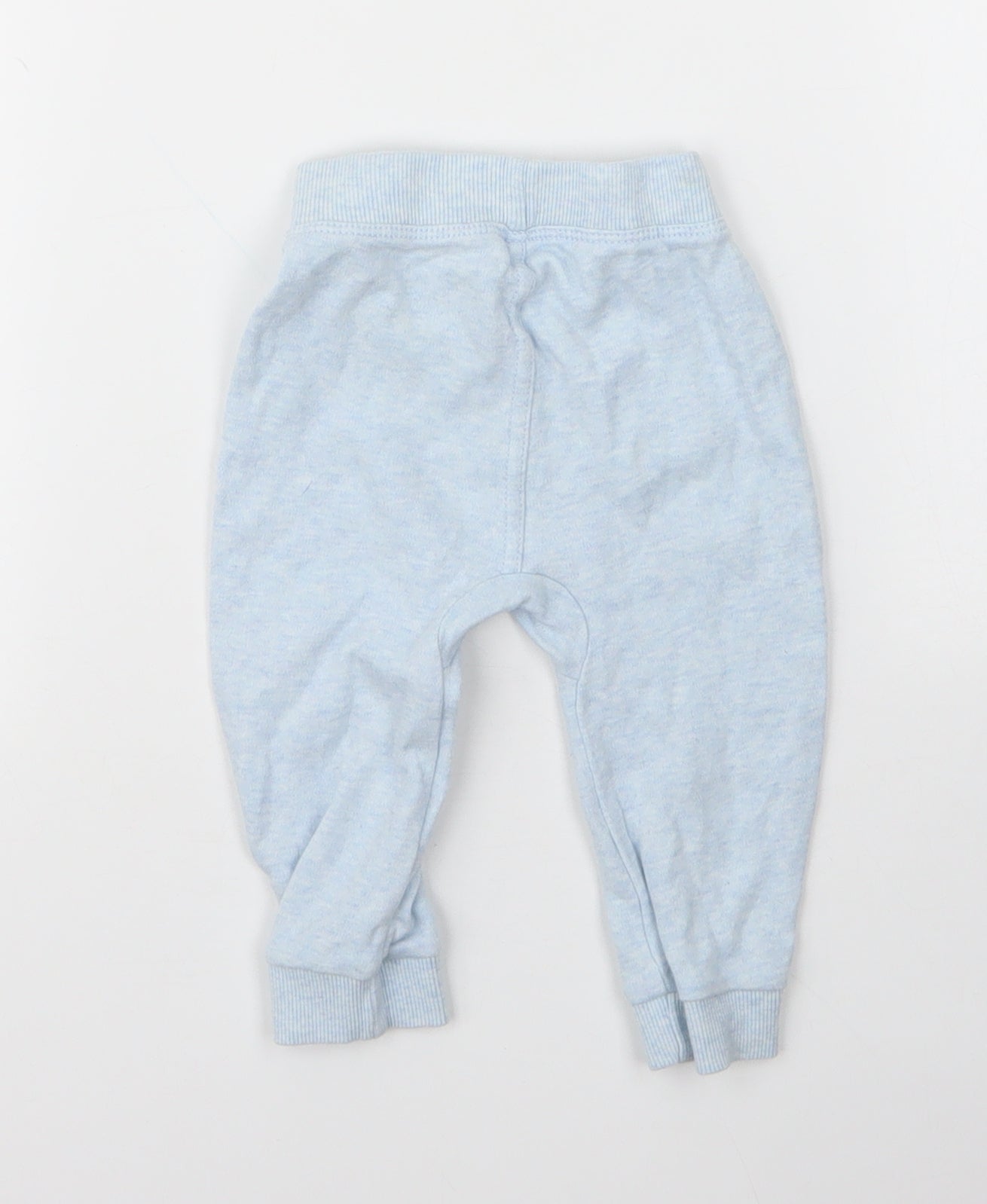 George Boys Blue  Cotton Capri Leggings Size 6-9 Months