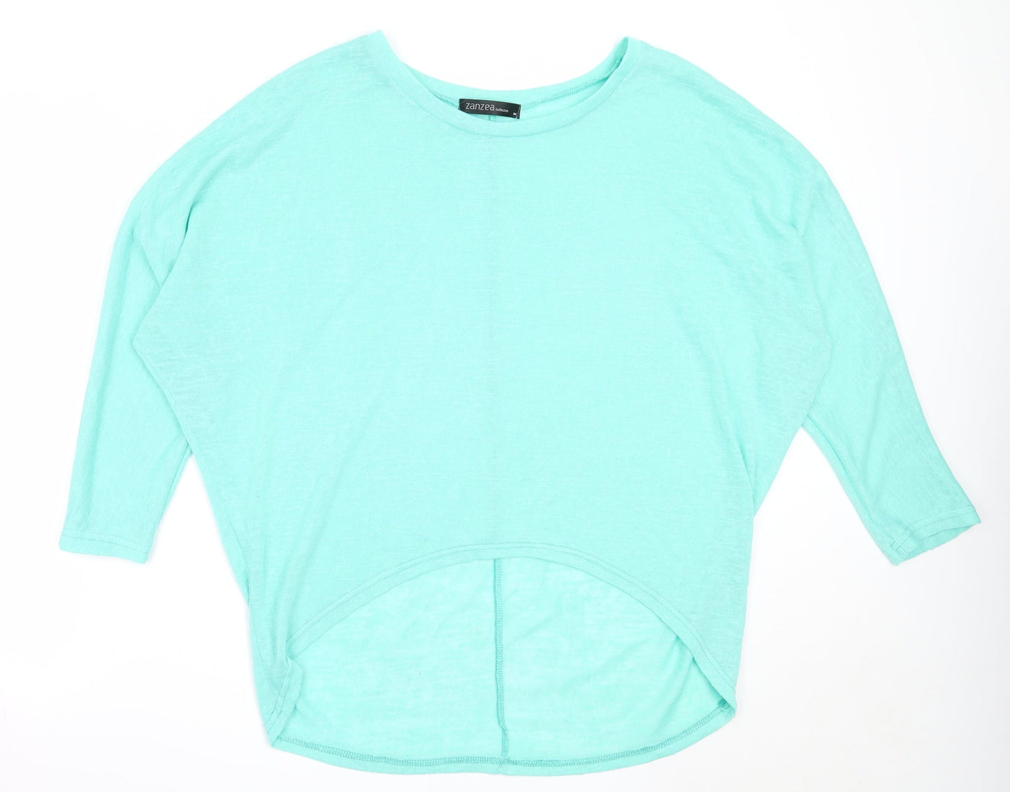 Womens UK Size M Zanzea Green Pullover Jumper