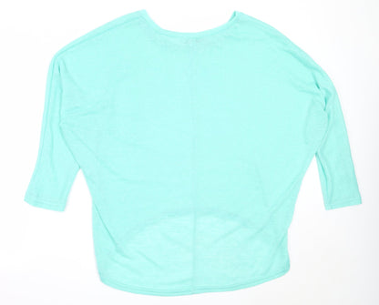 Womens UK Size M Zanzea Green Pullover Jumper
