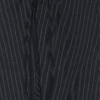 George Mens Blue  Polyester Trousers  Size 32 in L31 in Regular