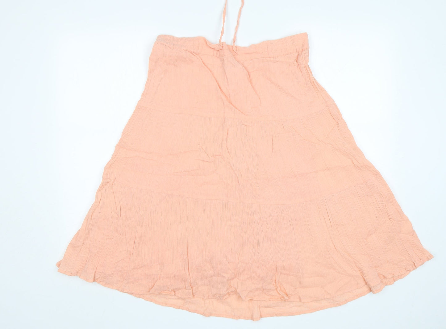 TU Womens Pink  Cotton A-Line Skirt Size 12