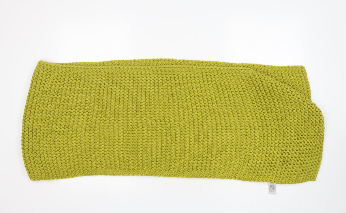 Additional front view of Next women’s green acrylic shawl/wrap