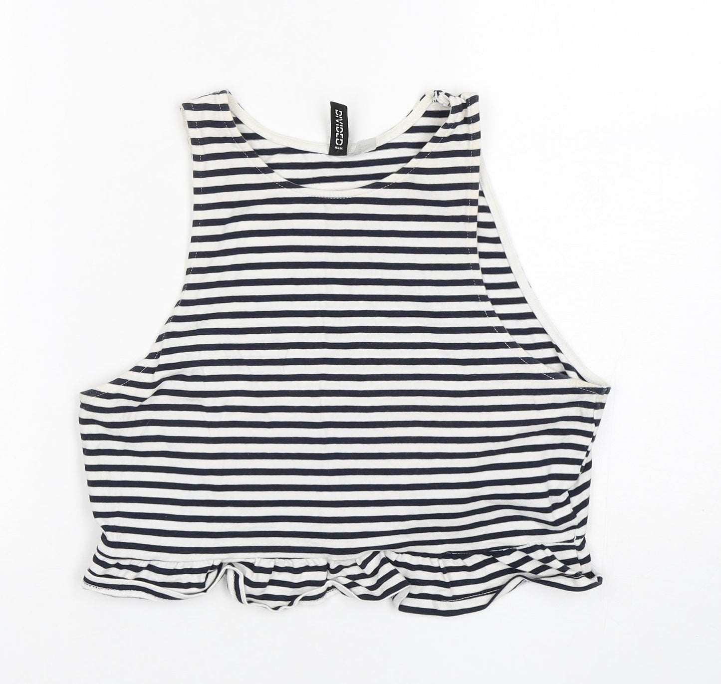 Womens UK Size M H&M Multicoloured Basic Tank