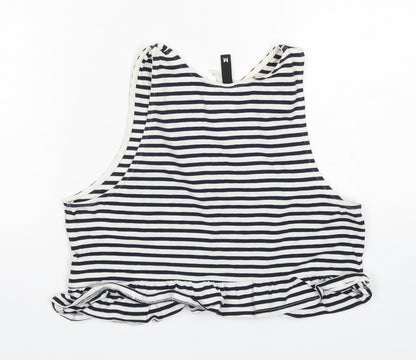 Womens UK Size M H&M Multicoloured Basic Tank