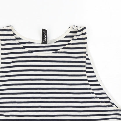 Womens UK Size M H&M Multicoloured Basic Tank