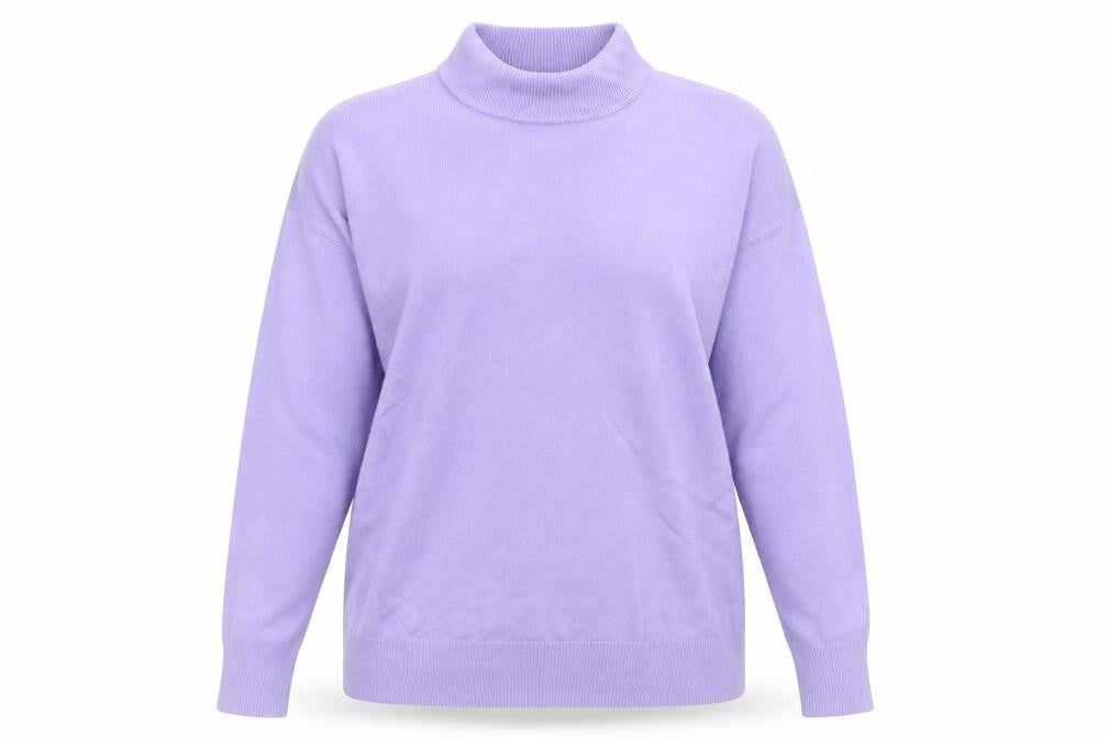 Womens UK Size M Isabelle Purple Pullover Jumper