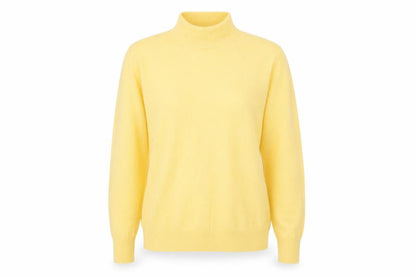 Womens UK Size M Isabelle Yellow Pullover Jumper