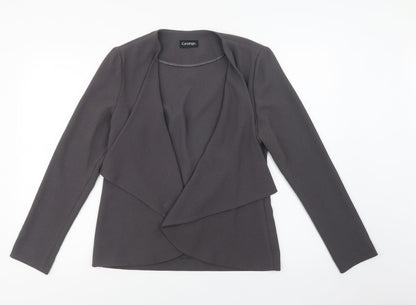 George Womens Grey   Overcoat Blazer Size 10