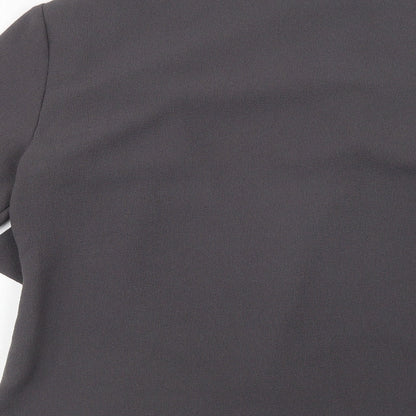 George Womens Grey   Overcoat Blazer Size 10