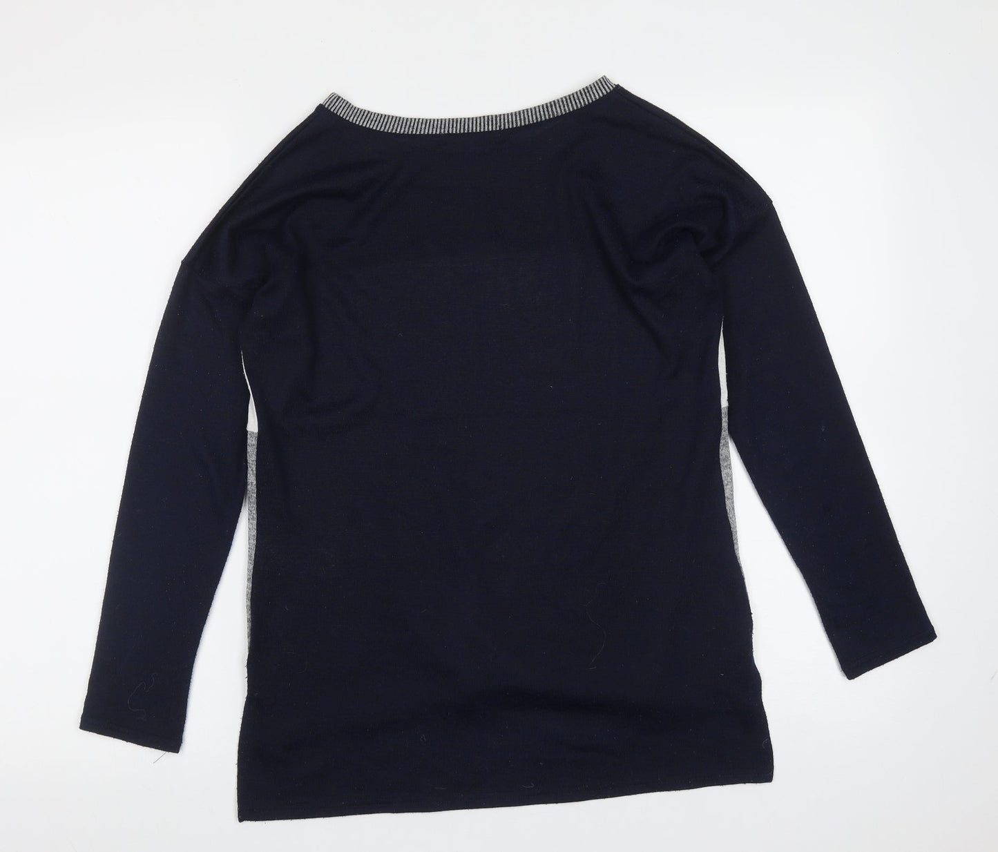 Womens UK Size XS Oasis Blue Pullover Jumper