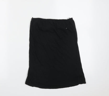 Womens UK Size 12 New Look Black Basic T-Shirt