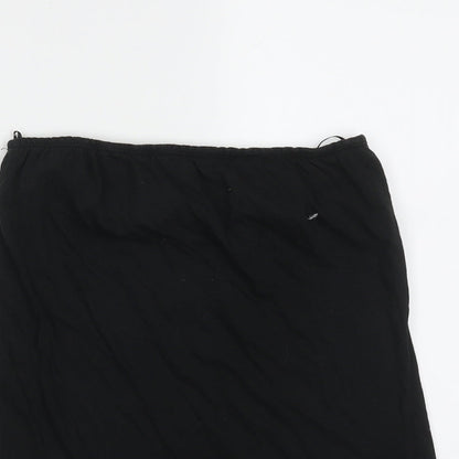Womens UK Size 12 New Look Black Basic T-Shirt