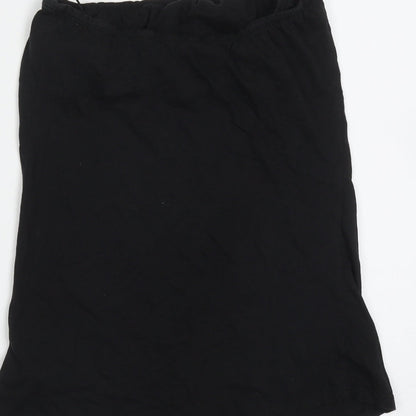 Womens UK Size 12 New Look Black Basic T-Shirt