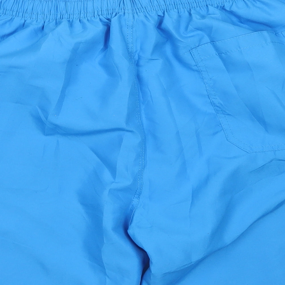GRCF Mens Blue  Polyester Athletic Shorts Size 2XL L6 in Regular Drawstring - Board Shorts