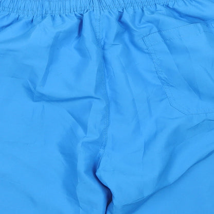 GRCF Mens Blue  Polyester Athletic Shorts Size 2XL L6 in Regular Drawstring - Board Shorts